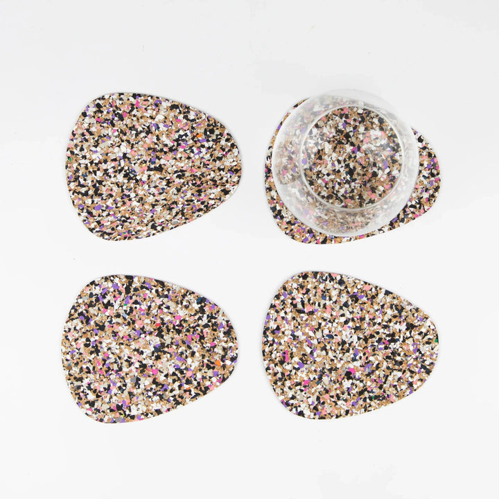 Beach Clean Pebble Coasters | Set of 4