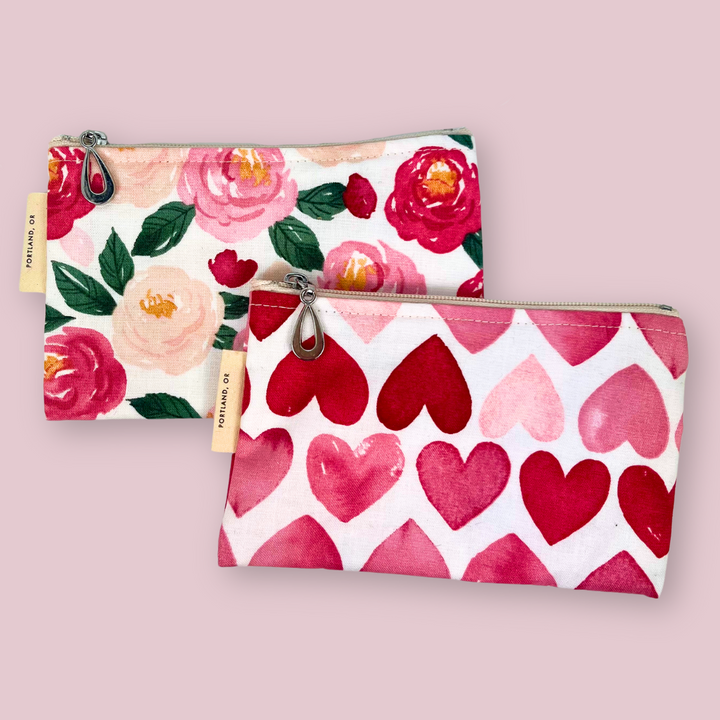 Valentine's Cotton Coin Purse