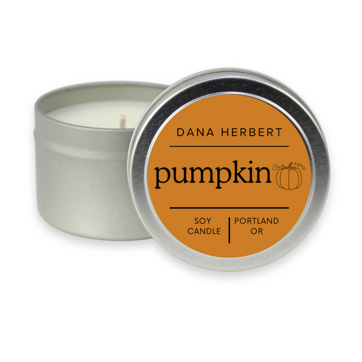 Pumpkin Soy Candle Tin | 4oz