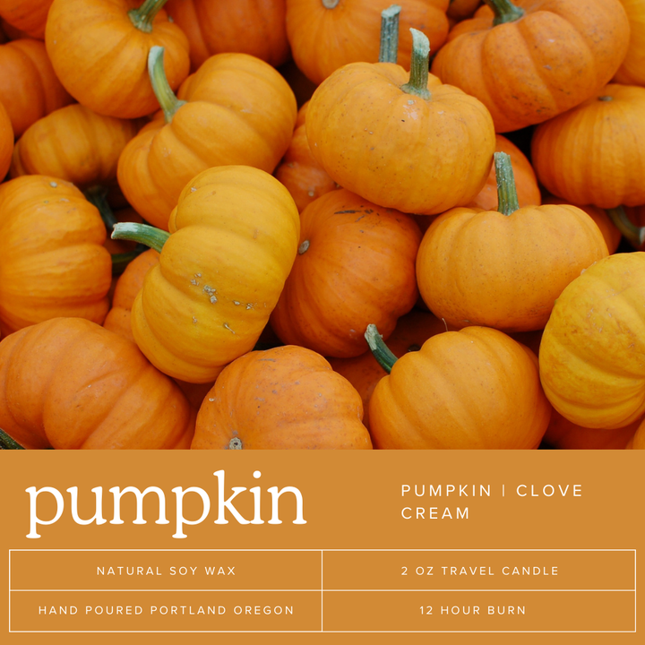 Pumpkin Soy Candle Tin | 2oz
