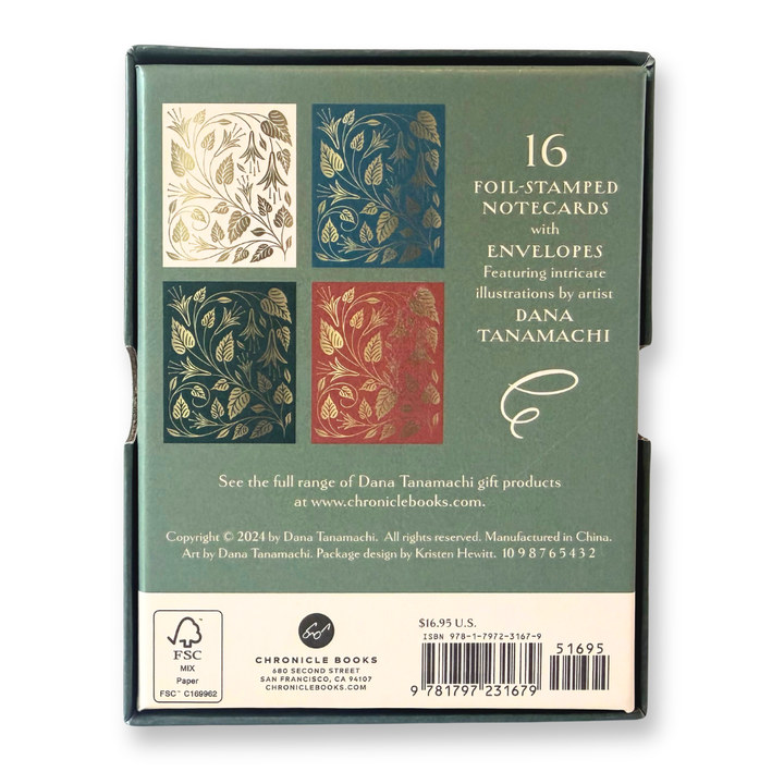 Boxed Cards | Gilded Notes