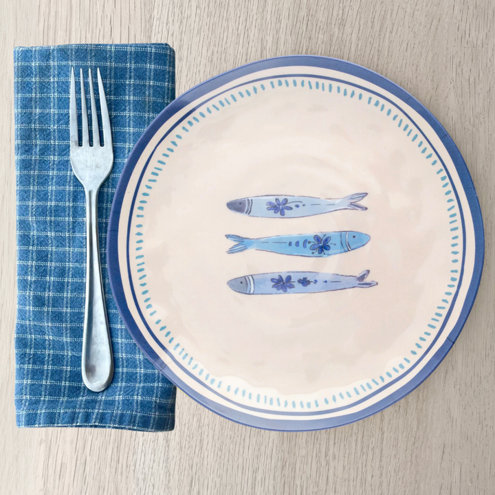 Melamine Plates | Sardine Fish