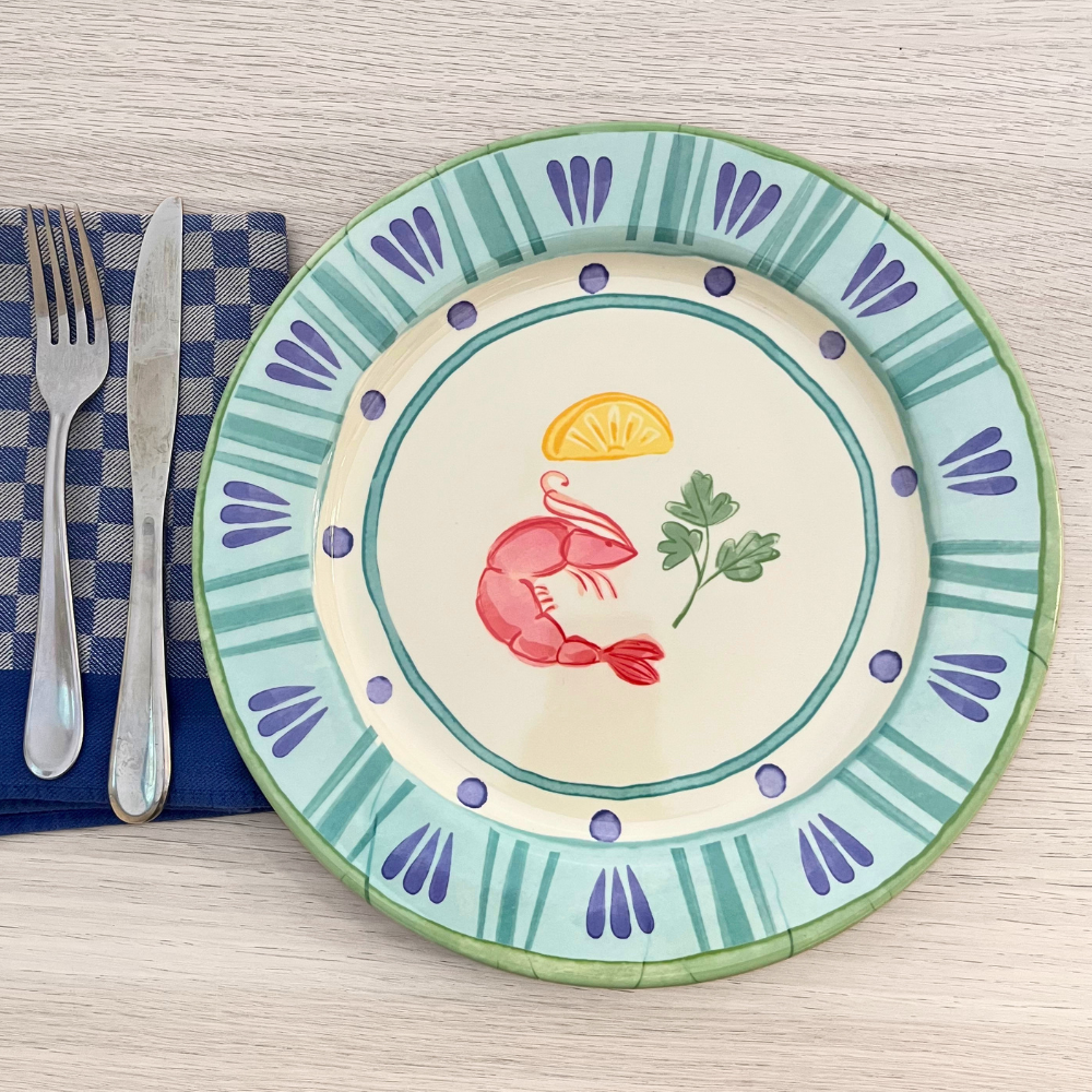 Melamine Plates | Terrazzo Italy 11.5"