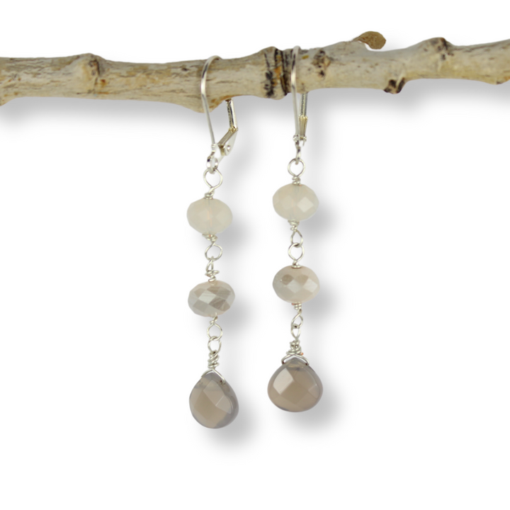 Silver Wire Wrap Earrings | Sale