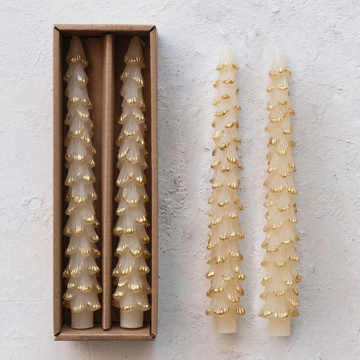 Taper Candles | Christmas Trees Tall