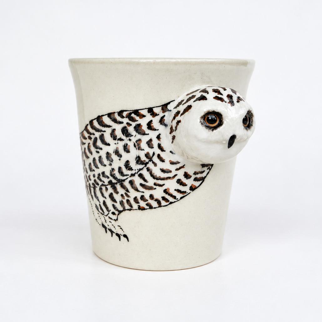 Ceramic Animal Mugs | Birds