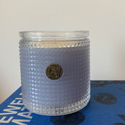 Aromatique Textured Glass Candle