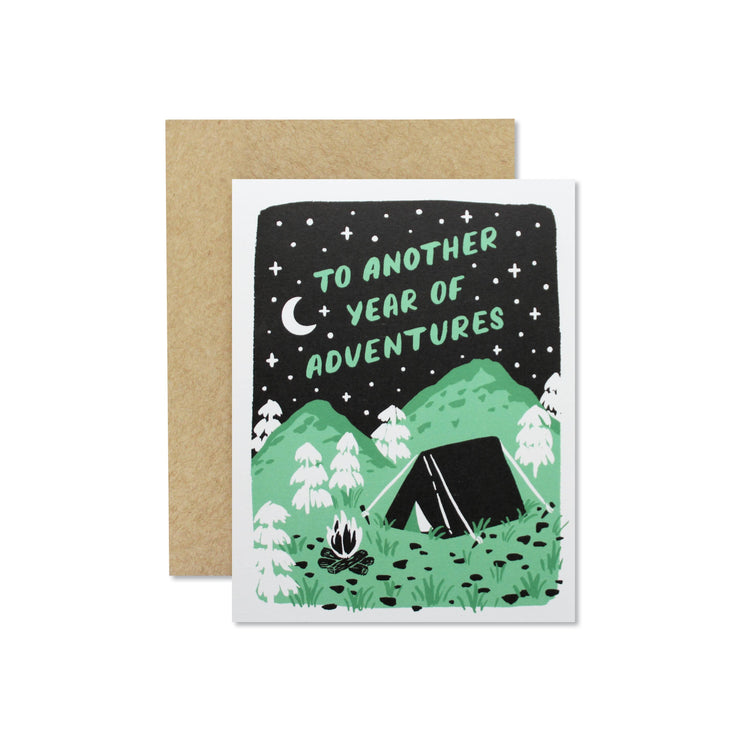 Anniversary Card "Adventures"