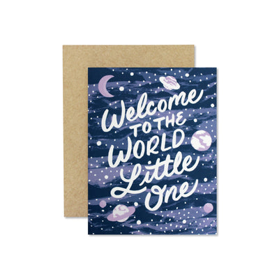 Baby Card "Welcome to the World"