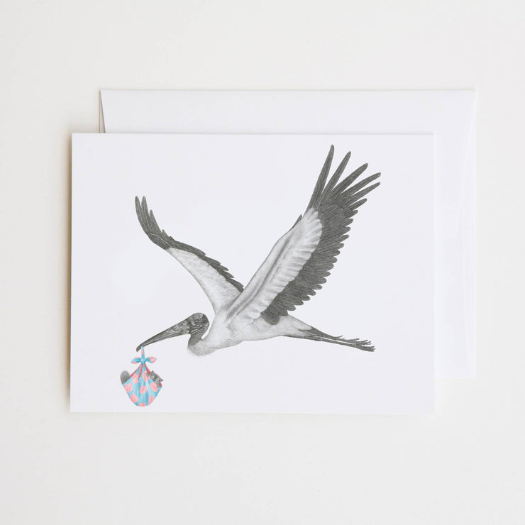 Baby Card “Stork”