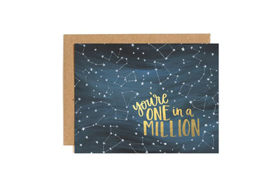 Celebration Card "One In A Million Card"