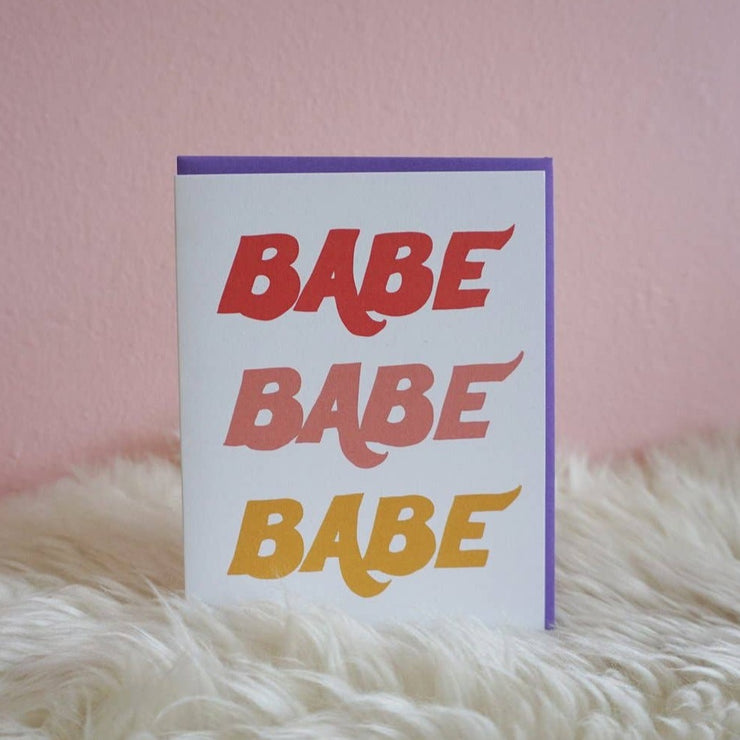 Everyday Card "Babe"