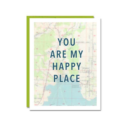 Love & Friendship Card "Happy Place"
