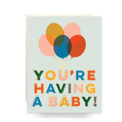 Baby Card "Balloons"