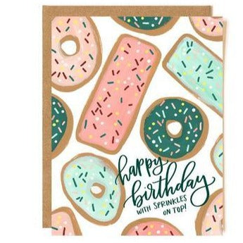 Birthday Card "Donut Sprinkles"