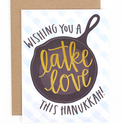 Hanukkah Card "Latke Love"