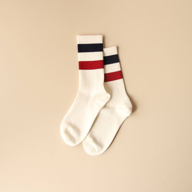 Designer Socks - Unisex | TRICOLOR RIBBED