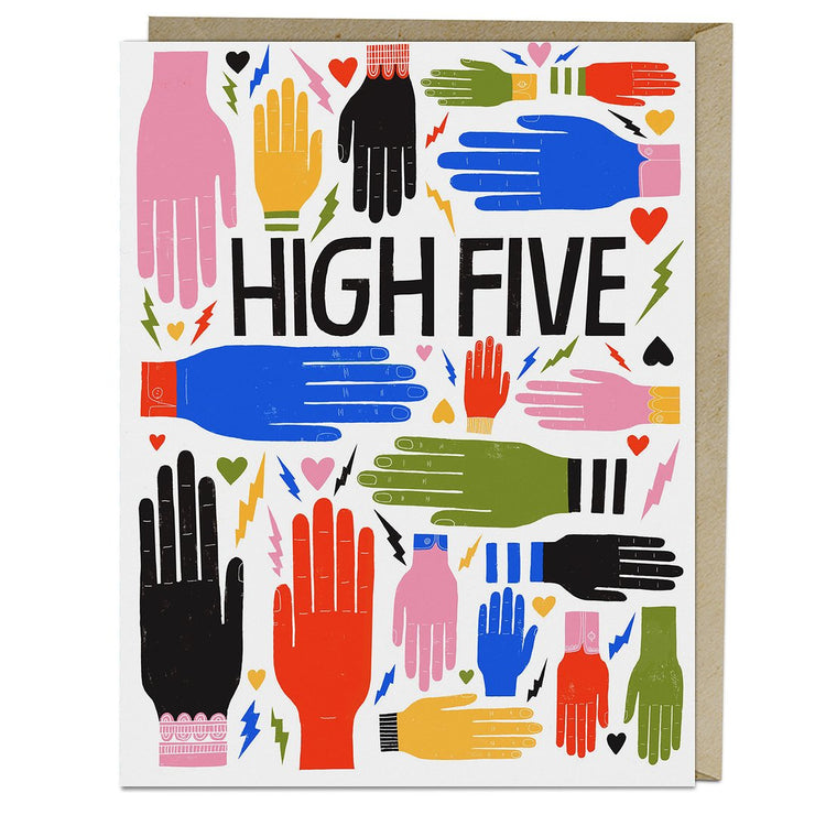 Celebration Card x Lisa Congdon "High Five"