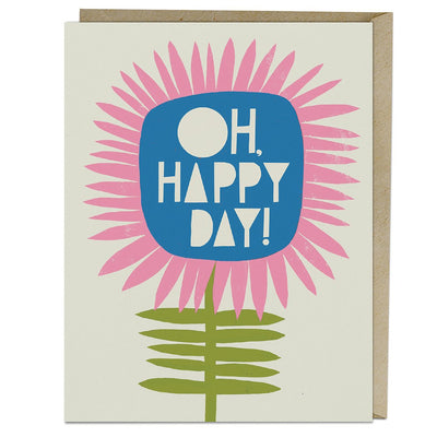 Celebration Card x Lisa Congdon "Oh Happy Day"