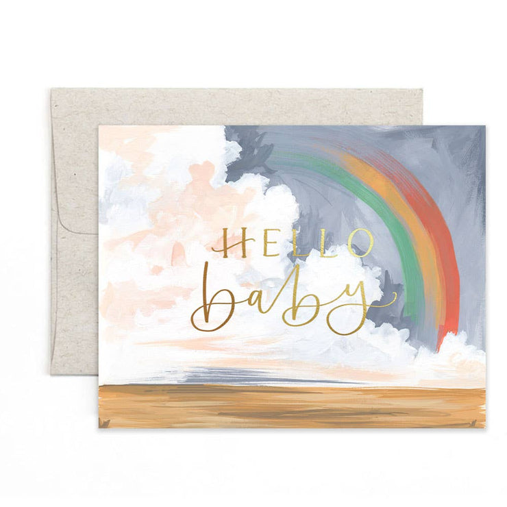 Baby Card "Rainbow"