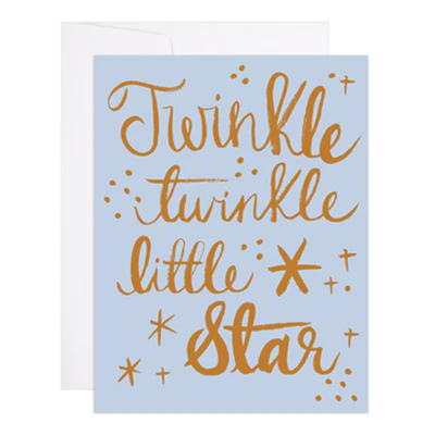 Baby Card "Twinkle Twinkle"