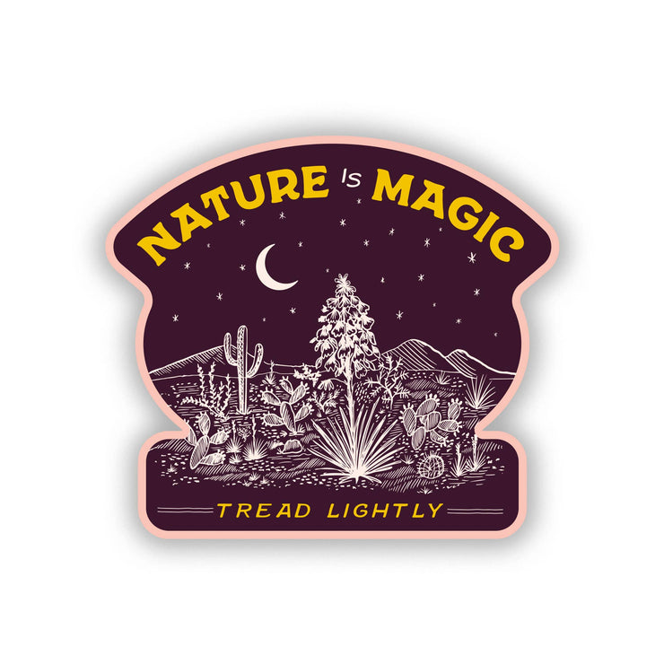 Nature is Magic Sticker
