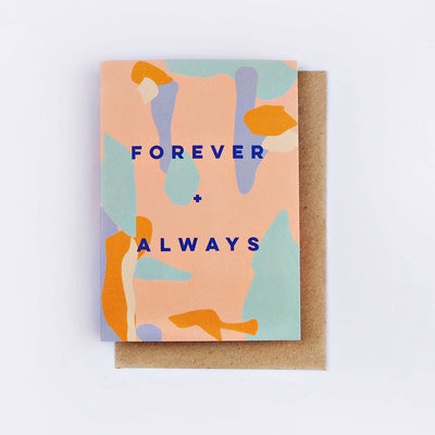Anniversary Card "Forever + Always"