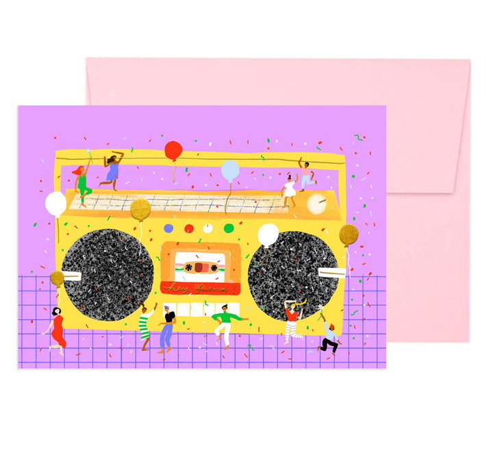 Everyday Card "Boombox"