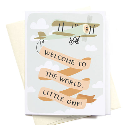 Baby Card "Welcome"