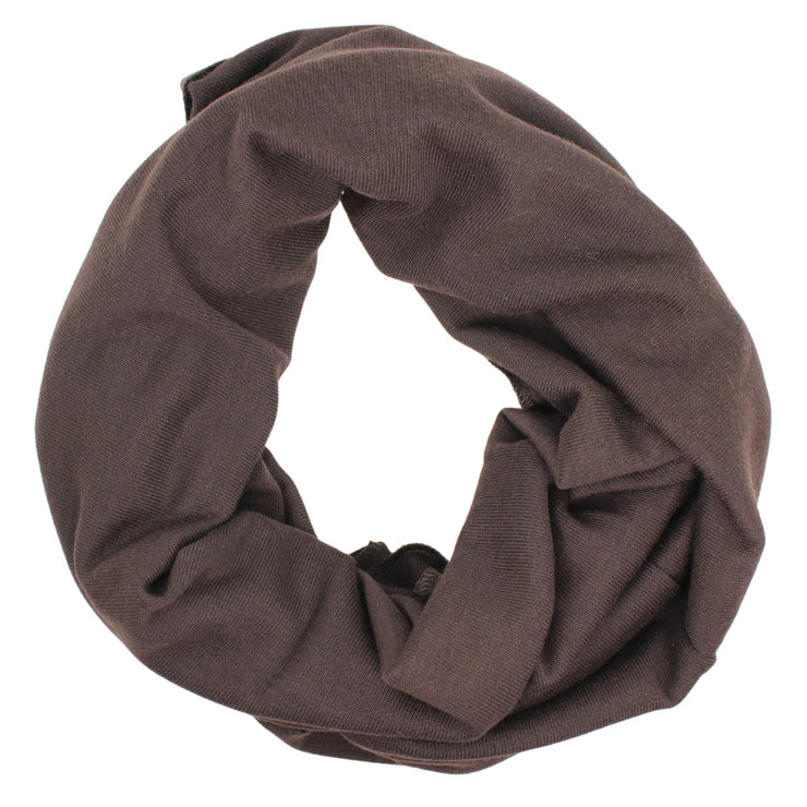Solid Jersey Infinity Scarf