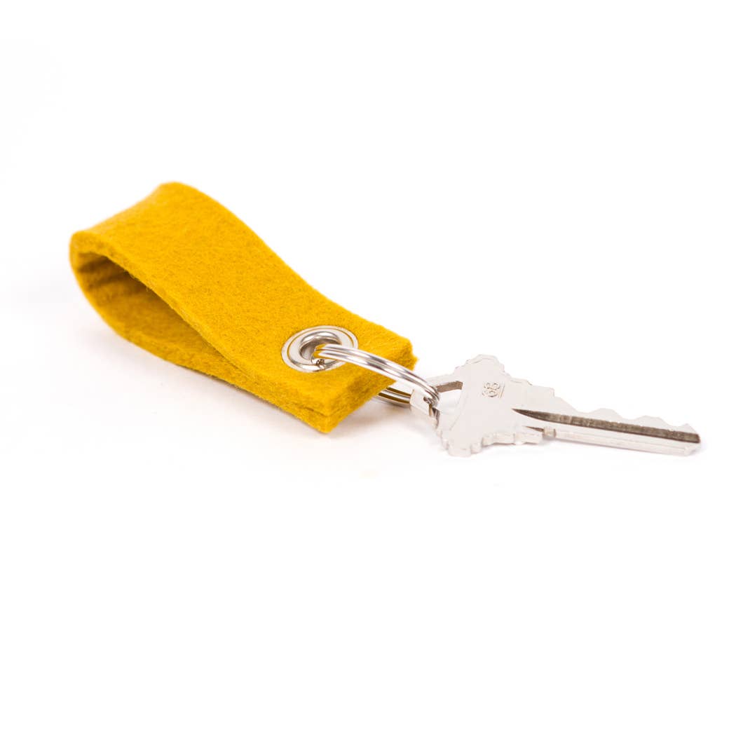 Loop Key Chain - Merino Wool Felt