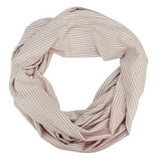 Bamboo Striped Infinity Scarf