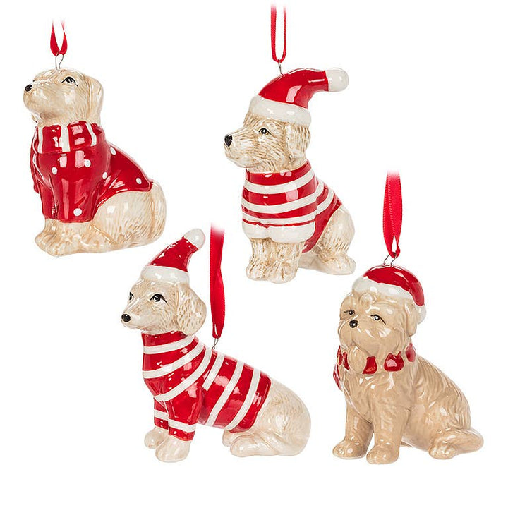 Christmas Ornaments | Dogs in Sweaters