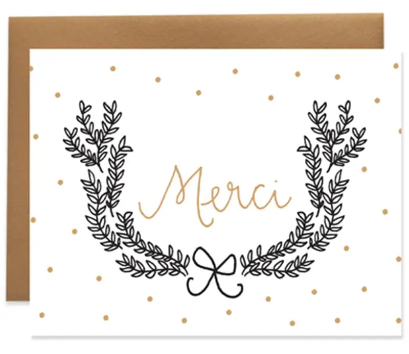 Thank You Card 