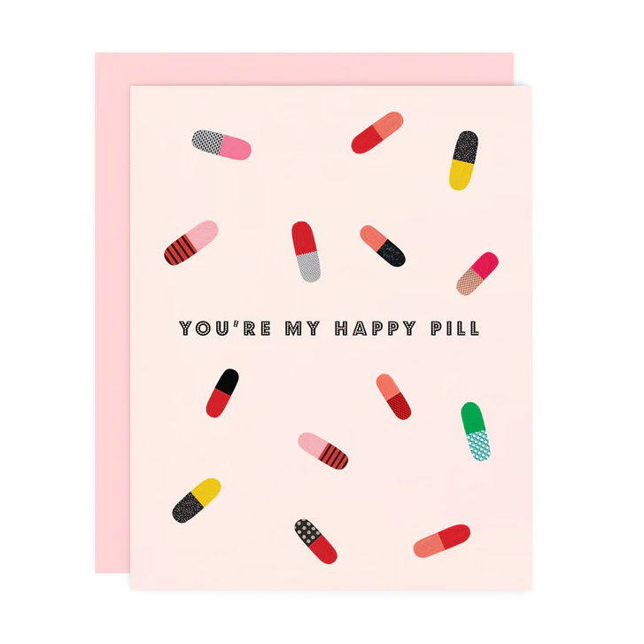 Love & Friendship Card "Happy Pill"
