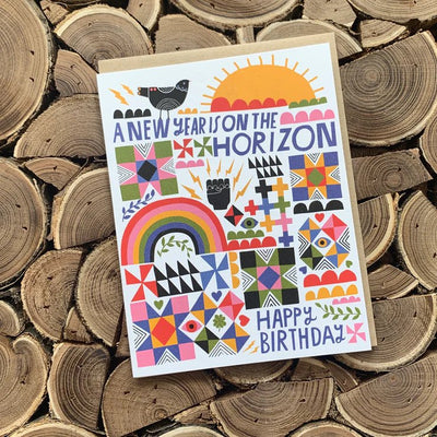 Birthday Card x Lisa Congdon "New Year"