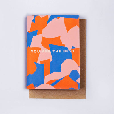 You Are The Best Shapes Card