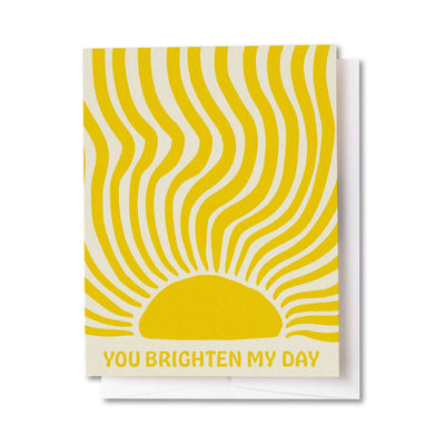 Love & Friendship Card "You Brighten My Day"