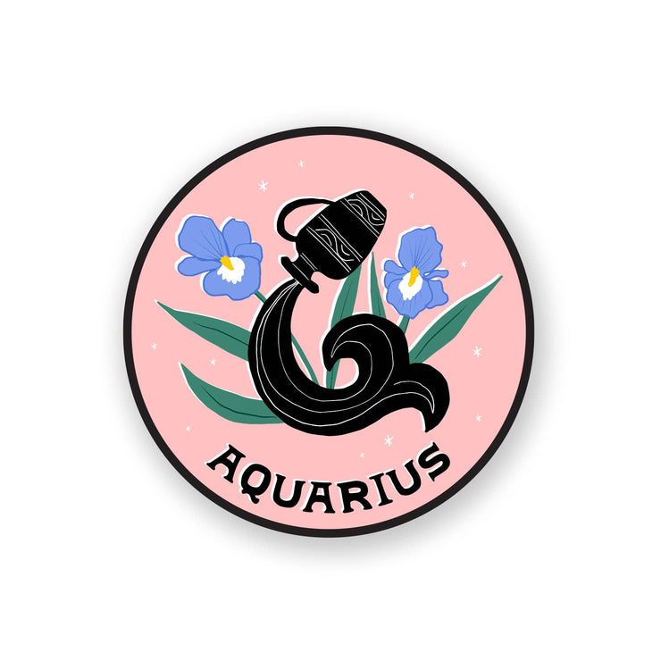 Zodiac Sticker: Aquarius