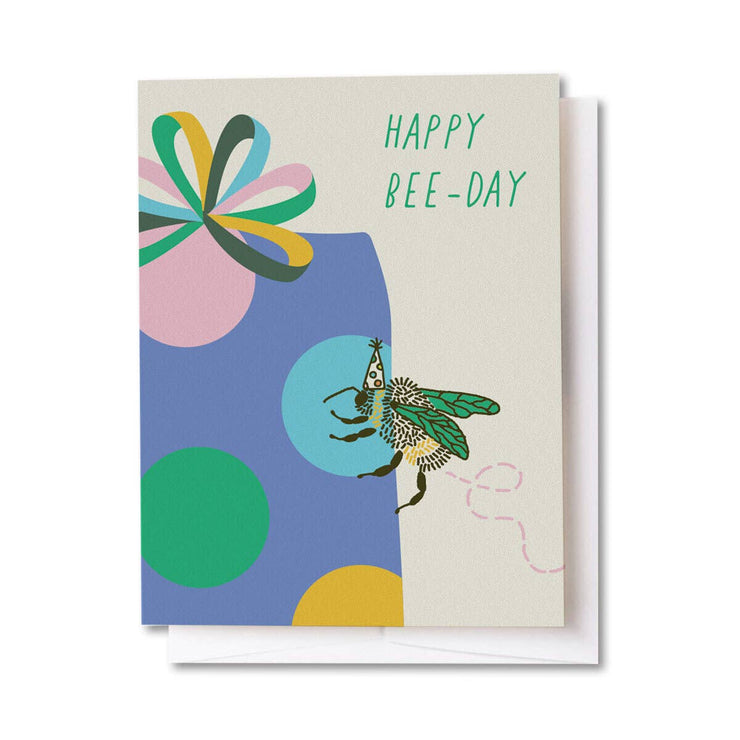 Birthday Card "Happy Bee-Day"