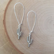 Silver Charm Earrings