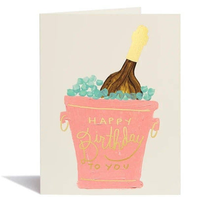 Birthday Card "Champagne"