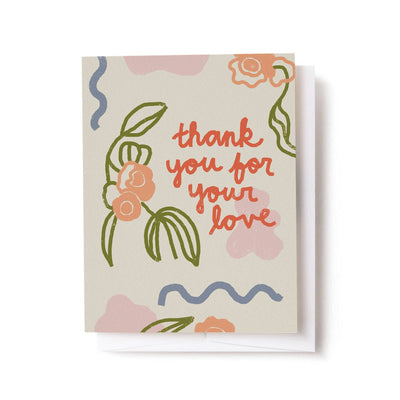 Thank You Card "love"
