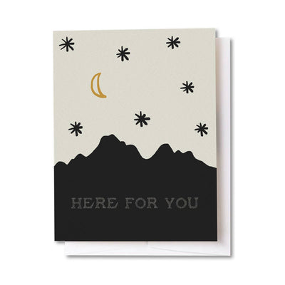 Sympathy Card "Here For You"