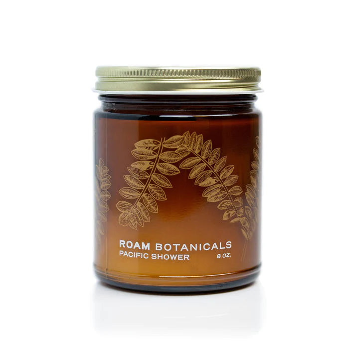 Roam Botanical Pacific Shower Clean Rain Scented Soy Candle