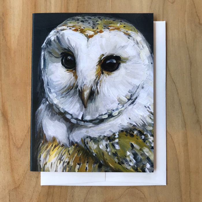 Blank Card "Barn Owl"