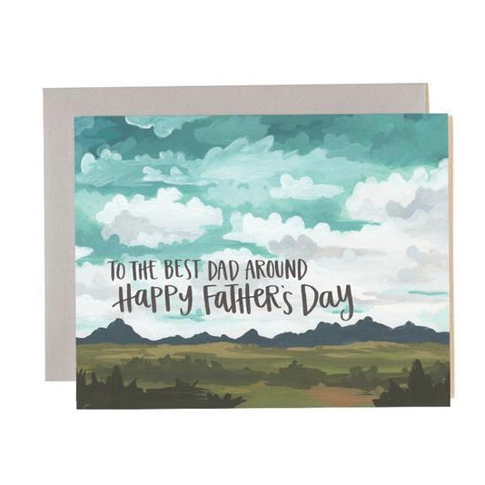 Father's Day Card "Best Dad Around"