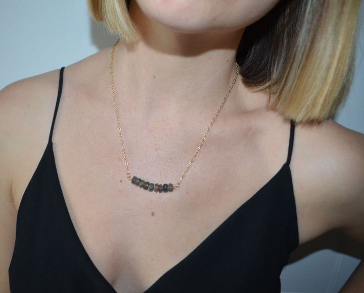 Gold Bar Necklace