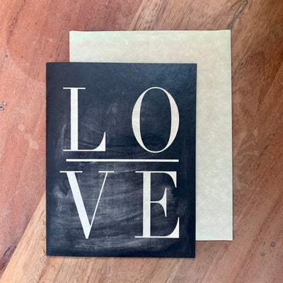 Valentine Card "LOVE"