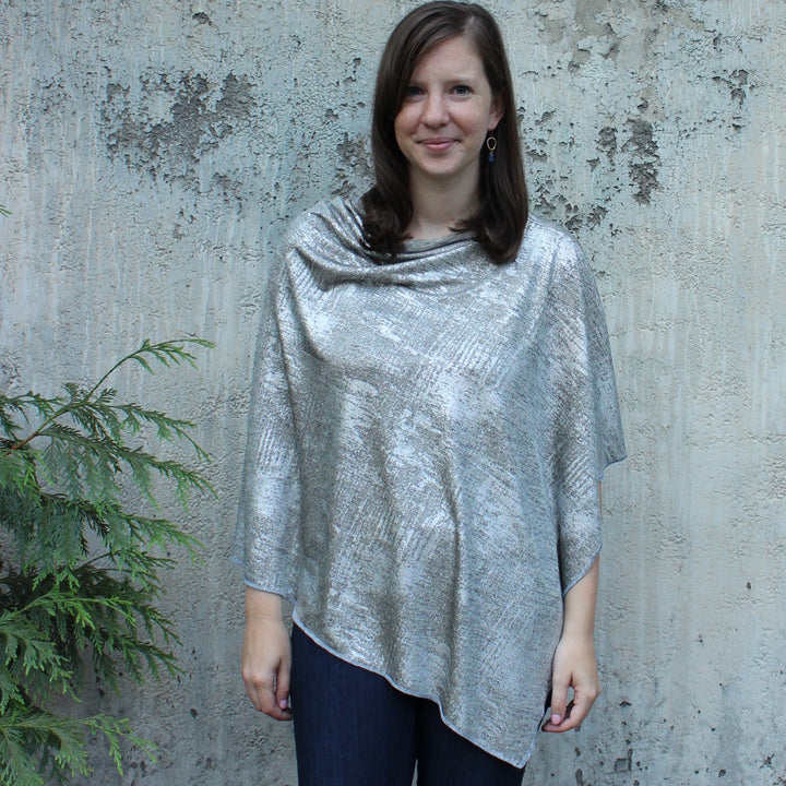 Reflection Knit Poncho